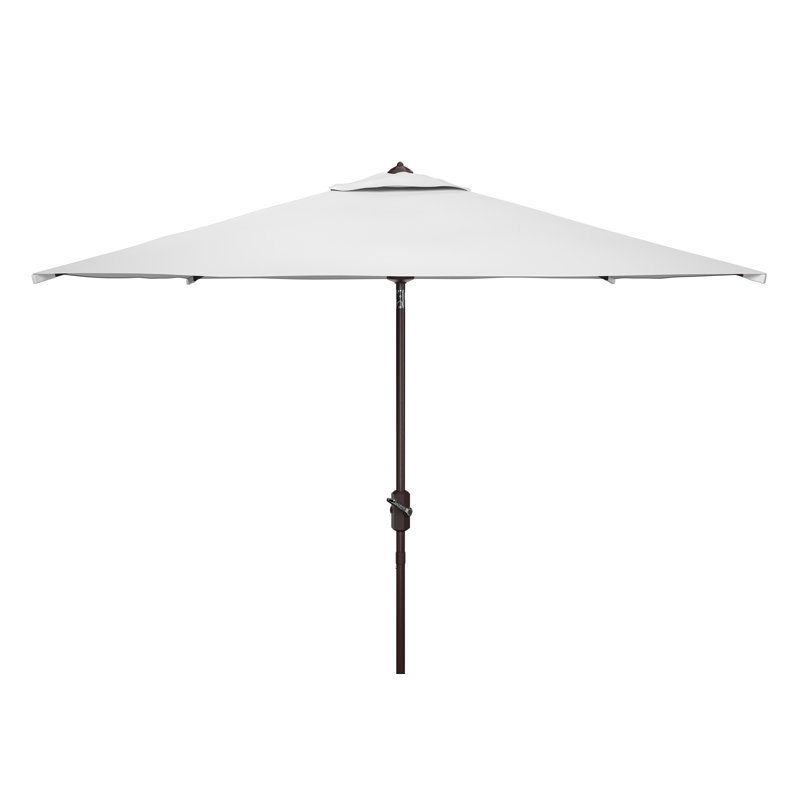 Parasol de marché carré 90 po Lealia, Blanc