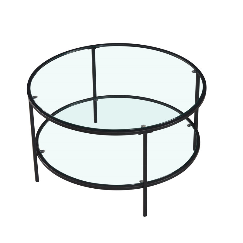 Table basse Runo, Noir