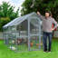 Enclos d'extérieur pour poulailler 110 po-2062101198-2062101193