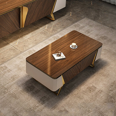 Table basse moderne et luxueuse