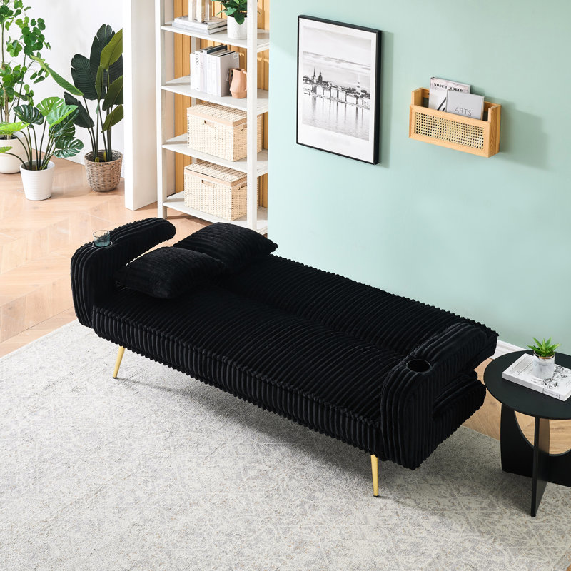 Velours côtelé noir moderne, fabrication stable, pour le coussin éponge haute de décoration intérieure, salon, Noir