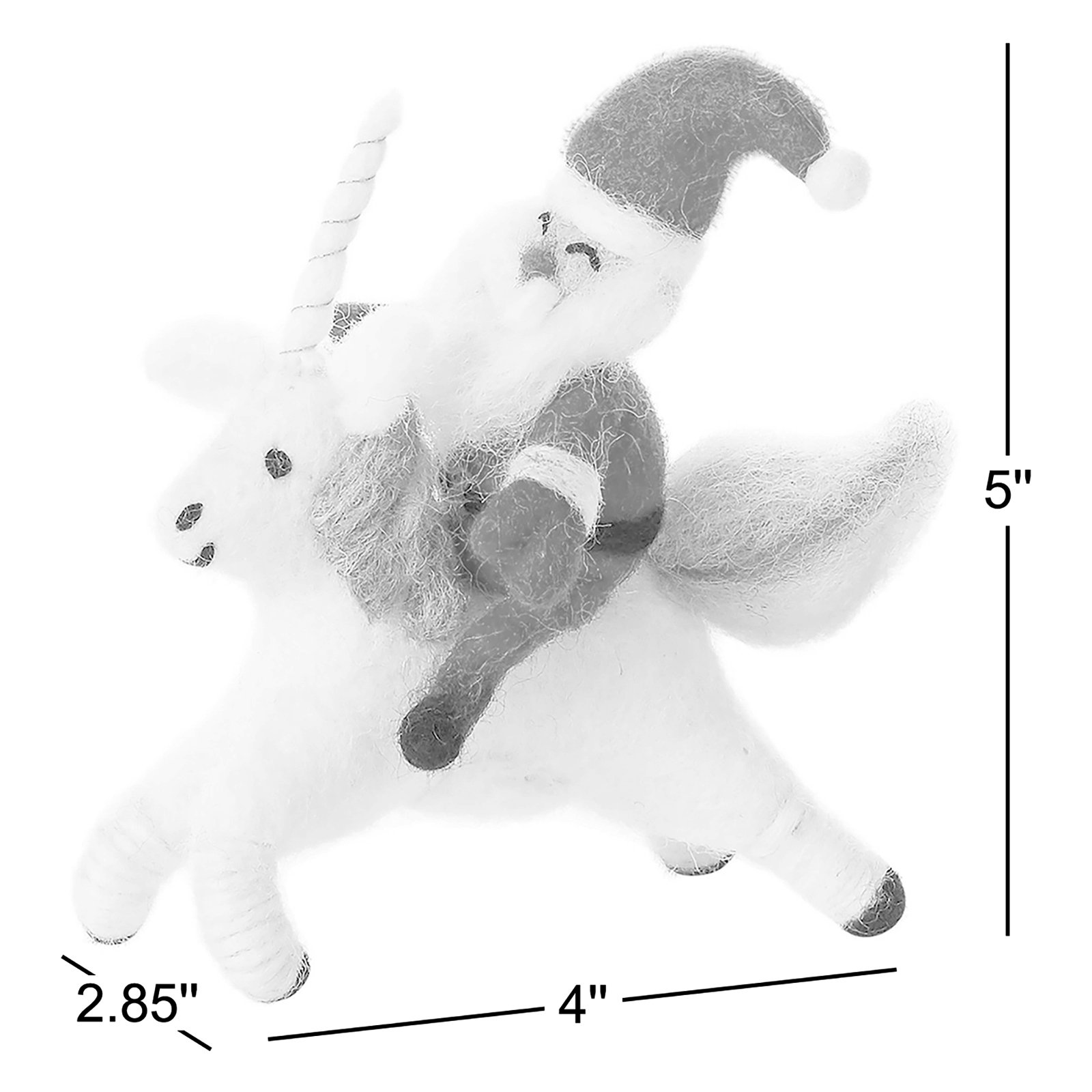 Fantastic Santa Holiday Ornament