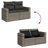  Garden Sofa Set Grey
