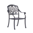 Annecorinne Powder Coated Aluminum Outdoor Stacking Dining Armchair with Sunbrella® Cushion