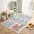 Luxurious Woven Carpet, 2.6 x 4.0 ft | 100% Polyester, 650 g/m², 8 mm Pile Height | Antibacterial, Non-Slip Underside | Machine Washable & Easy Care | Perfect for Home Decor, Living Room & Bedroom-263732066