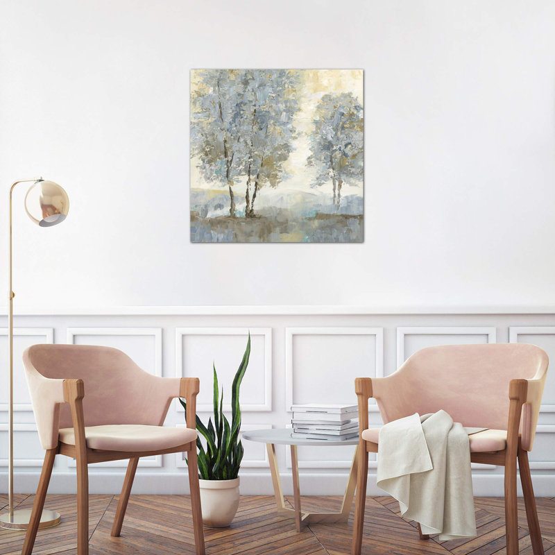 Soft Sentinel II - Wrapped Canvas Painting, 93.98 cm H x 93.98 cm W x 3.175 cm D