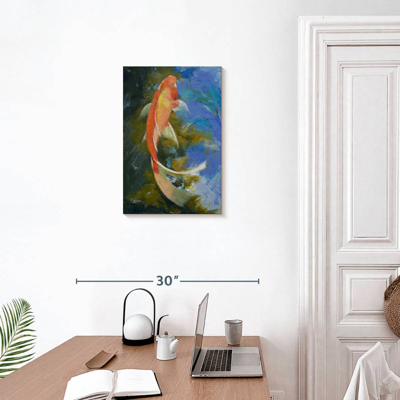 Brampt Butterfly Koi, 24" H x 16" W