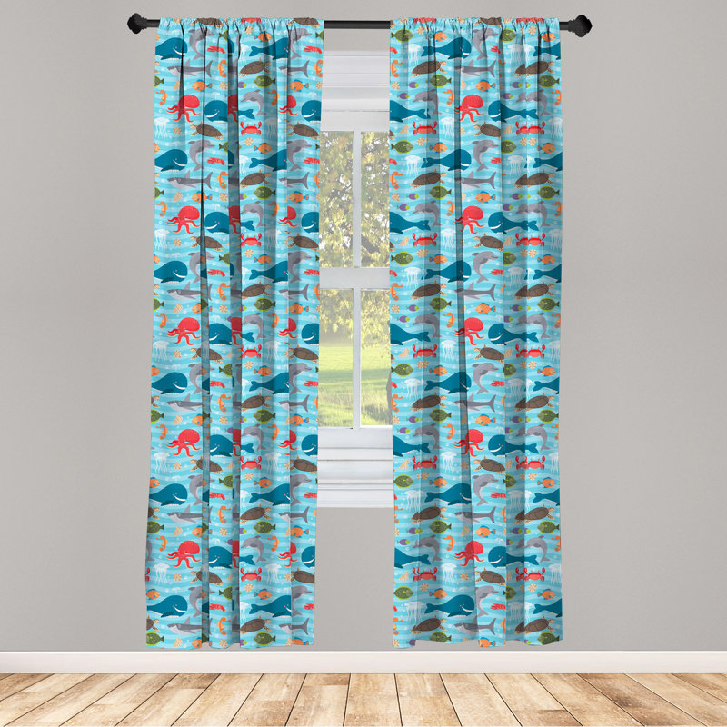 Semi-Sheer Rod Pocket Sliding Panel, 28" x 95"