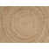 Bussey Tan Striped Modern Farmhouse Handmade Hand Braided Jute/Sisal Indoor Area Rug