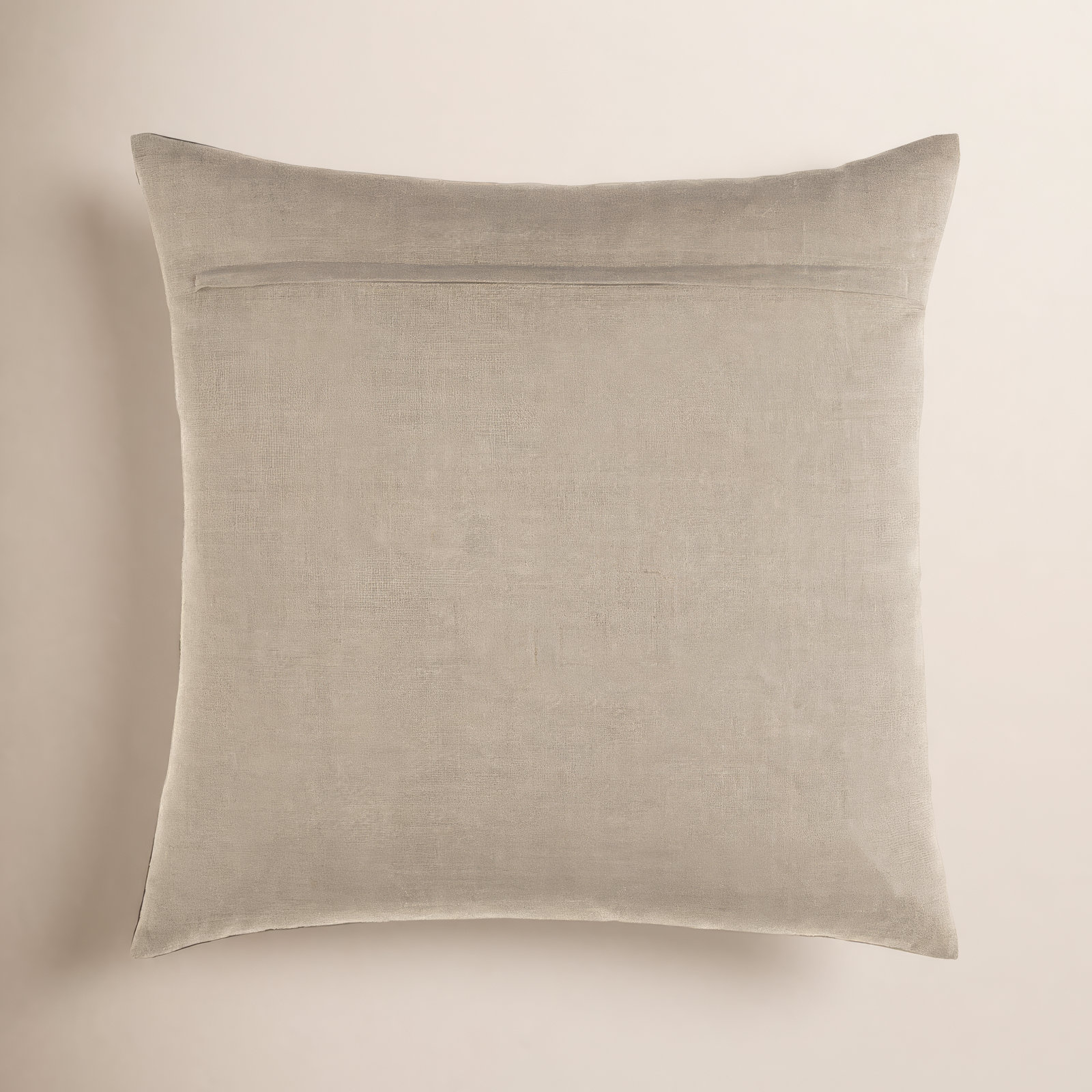 Hegg Striped Linen Throw Pillow, 20" x 20", Down