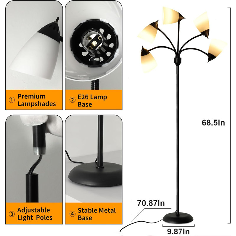 Arbre noir 68,5 po Ernestor