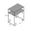 Table de bout avec rangement Oxendine
