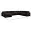 Millersburg 158" Wide Velvet Reversible Modular Sofa & Chaise with Ottoman-404183948