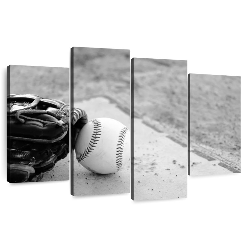 Sireci Glove And Baseball, 27"H x 43"W