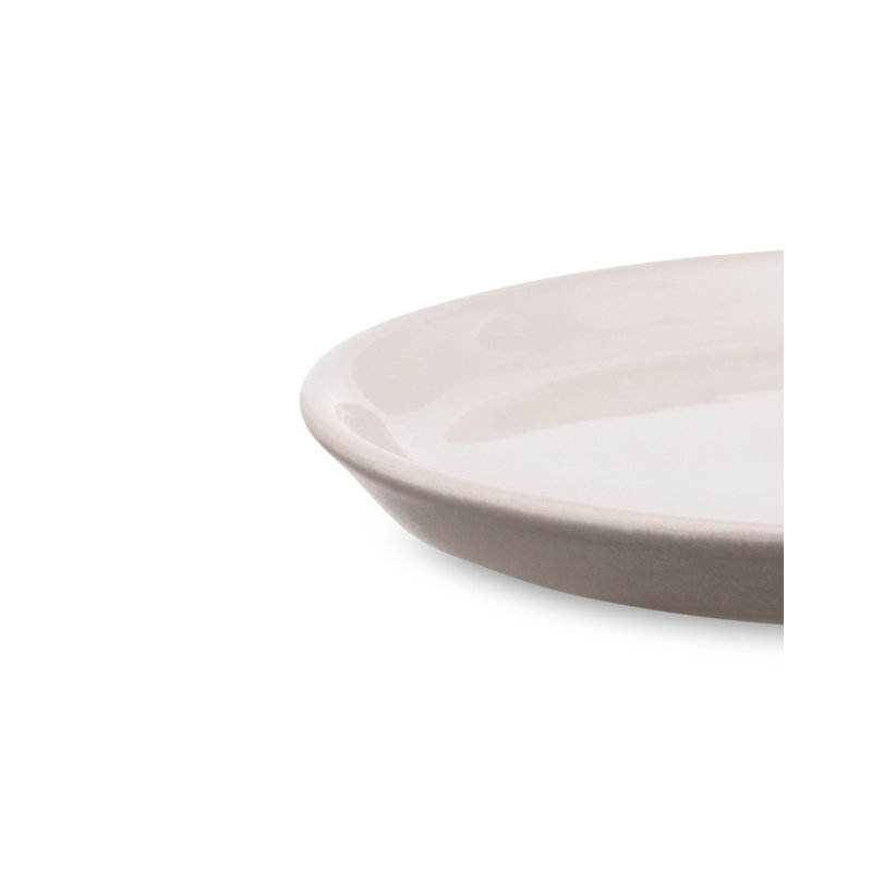 Tonale Stoneware Dinner Plate, 4.73" W x 4.73" D, Light Gray