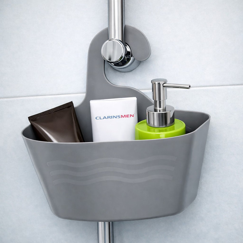 Serviteur de douche suspendu portable, Gris