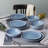 Noritake Colorwave Kiln Azure 12-Piece Dinnerware Set, Service for 4