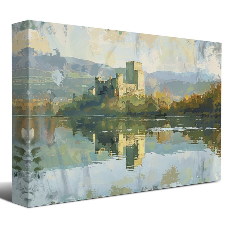 Art mural encadré 16 "x 24" avec cadre en bois, prêt à être accroché, 16 po x 24 po