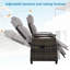 Ensemble de chaise longue d'extérieur en osier à dossier réglable-42881142-42881143