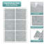 Carreaux de sol en mousse de grain de bois imperméable Sorbus, 24 tuiles, 96 pieds carrés, emboîtable, terrazzo clair-123854452