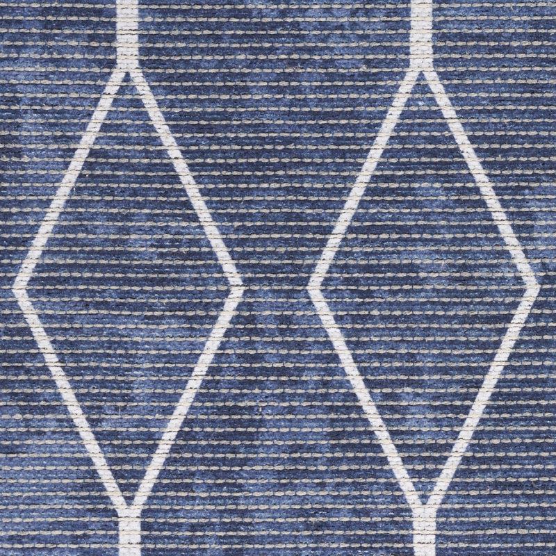 Tapis bleu marine Pymble, Rectangle 4 pi x 6 pi