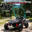 Buggy 2 places 24V pour enfants avec télécommande parentale, alimentation 4RM, lumières DEL, Bluetooth et suspension indépendante-96332681