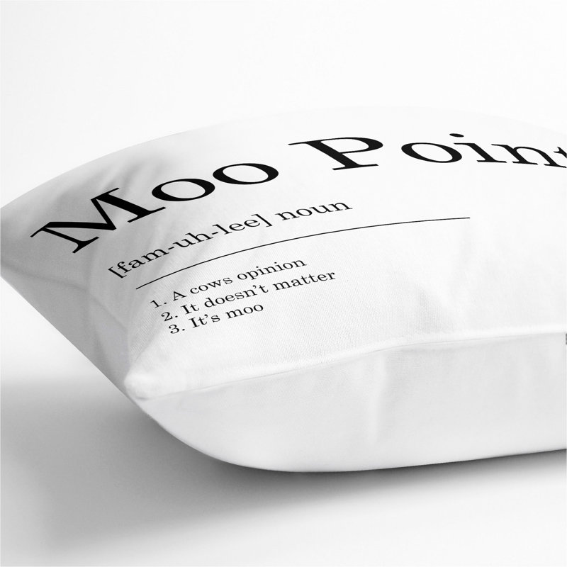 Square Cushion, 55cm H x 55cm W x 20cm D, White