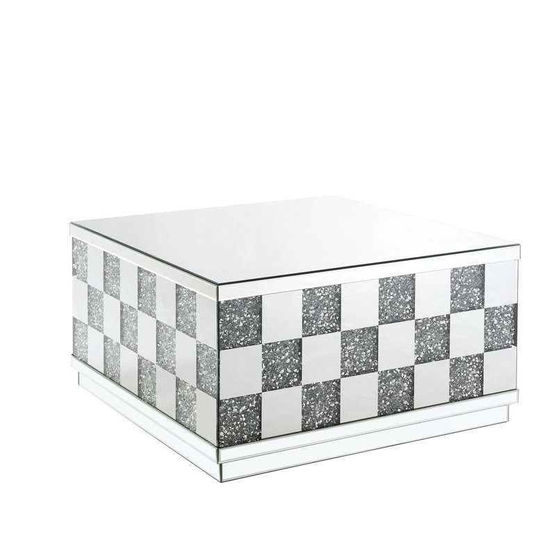 Table basse à miroir 32 po