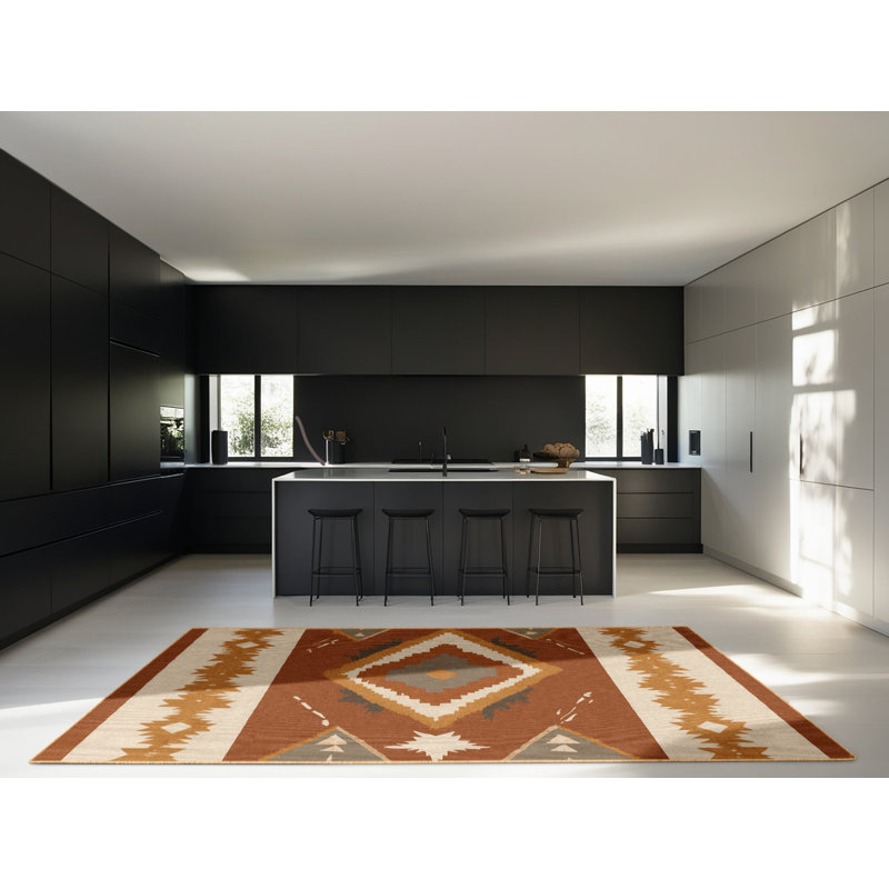 Tapis Dawn Glow, Rectangulaire 2 pi x 3 pi