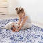 Tapis bleu lavable MAVAL-991446035