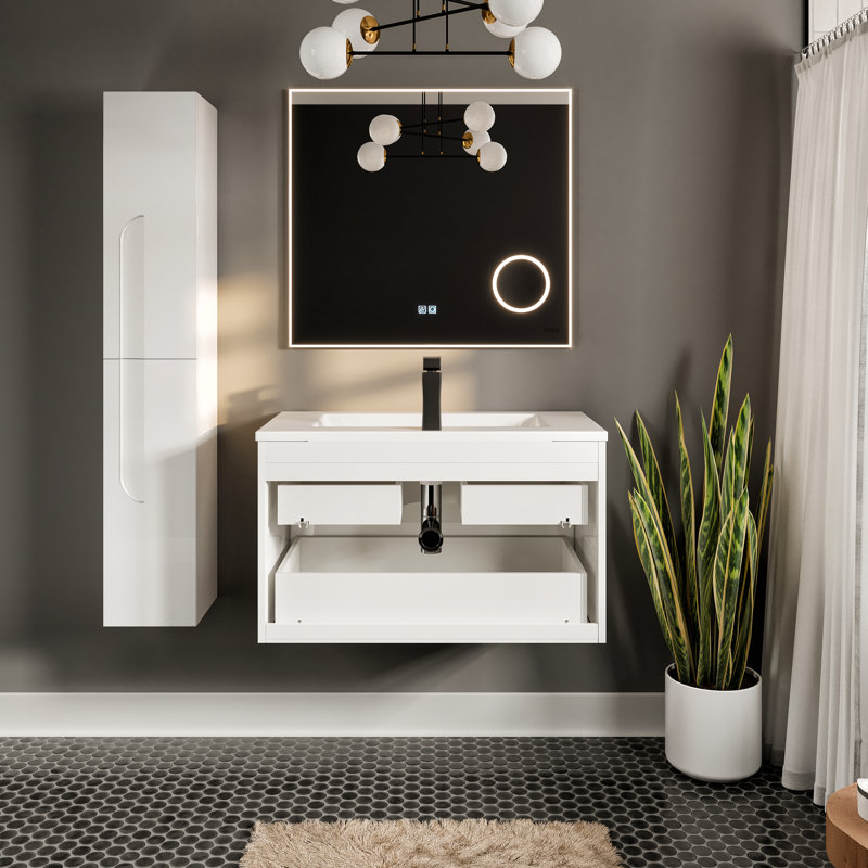 Alberthe 39 Single Bathroom Vanity with Top