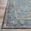 Tapis bleu frangé Mizic-533225710