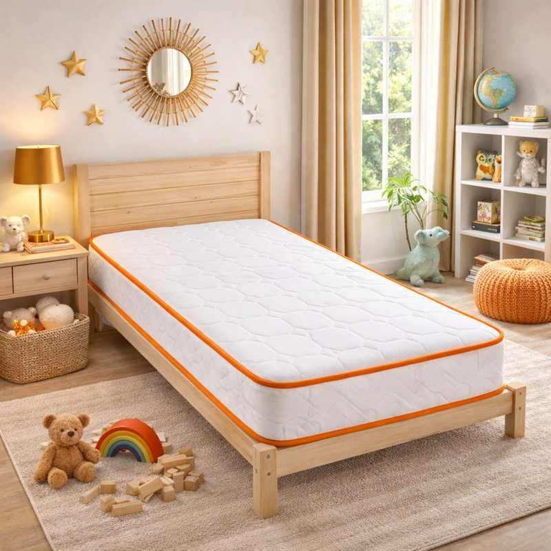 Sareer Kids Dream Memory Foam Pocket Mattress, Small Double (4')