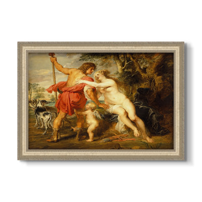 Vénus et Adonis, v. 1635 - Peter Paul Rubens - Toile encadrée sur mesure