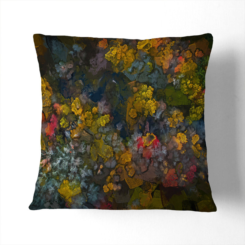 Square Cushion, Stone, 40cm H x 40cm W x 15cm D