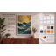 Waves in Motion Coastal - Wrapped Canvas-1052252891-1052252892