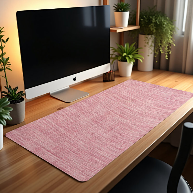 Polyester Desk Pad, 14.4x12.1