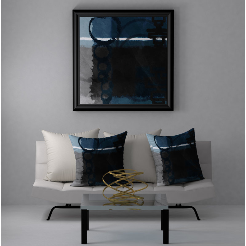 Reversible Throw Pillow, 24" x 24"