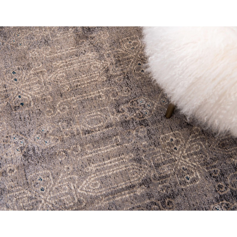 Linz Ikat Indoor Rug, Rectangle 2' x 3'