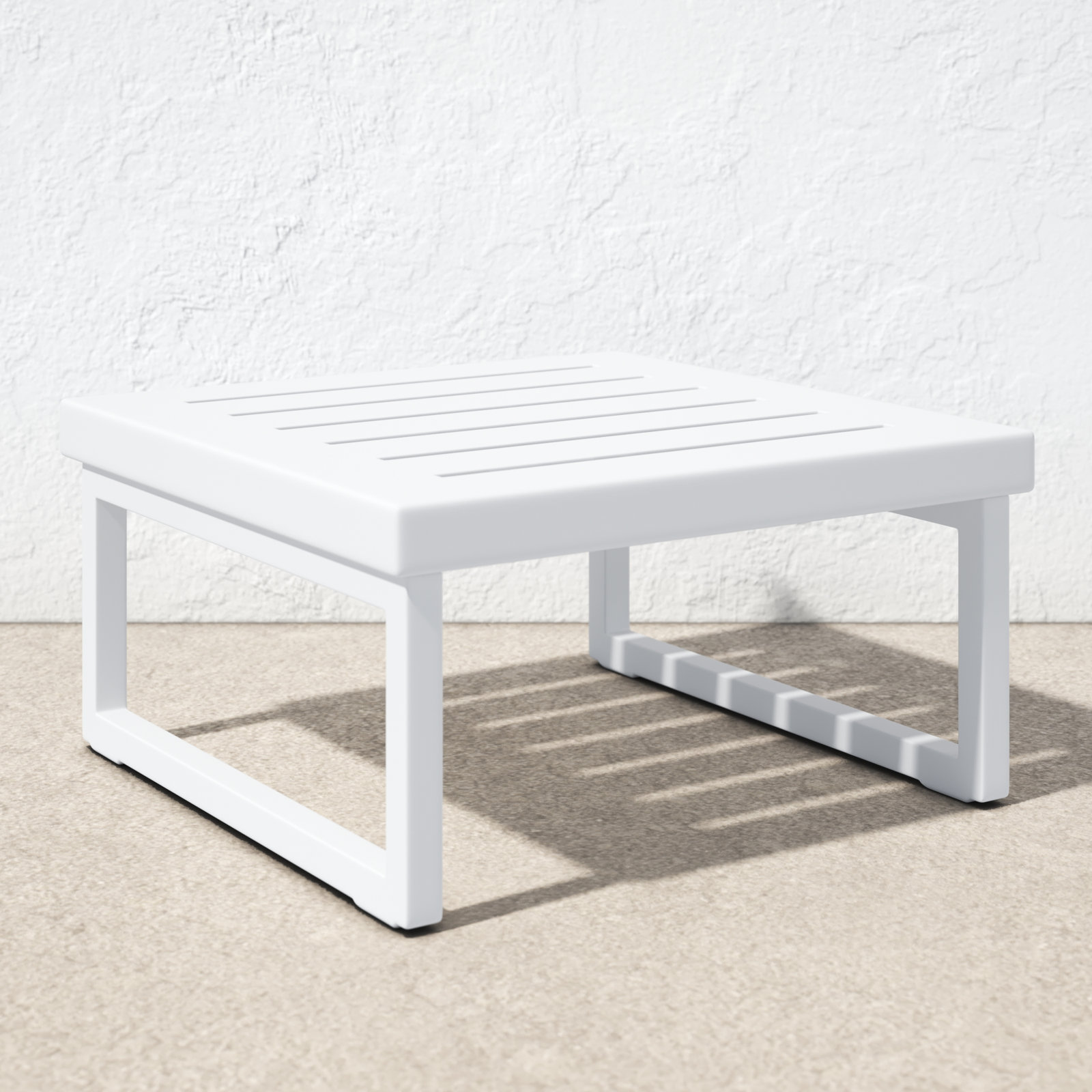 Lane 25.5 " Patio Table, White