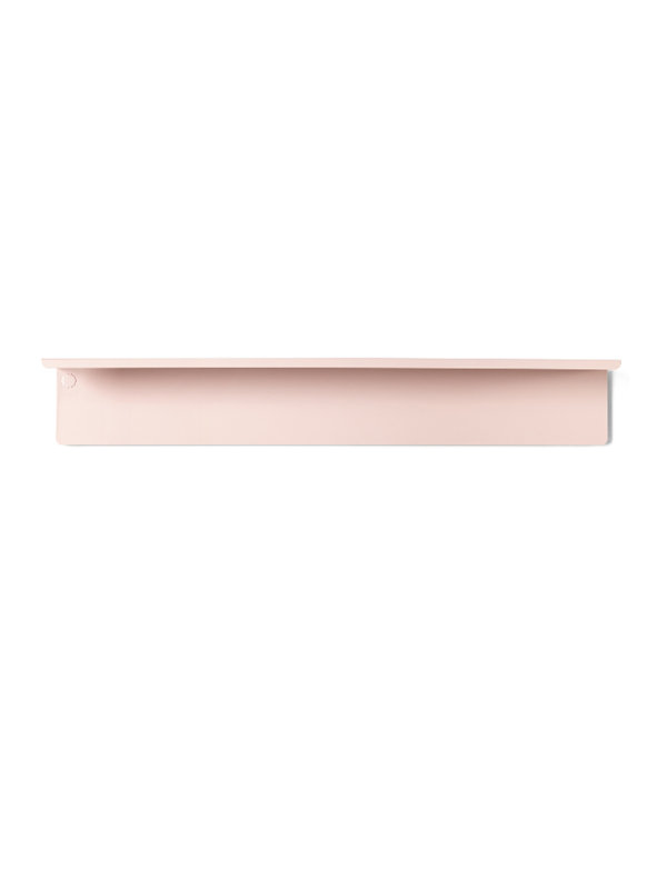 Organize + Display Floating Shelf, 4.7" H x 33.5" W x 5.1" D, Blush