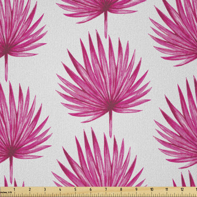 Darious Watercolour Tropical Leaves Multi-Purpose Fabric