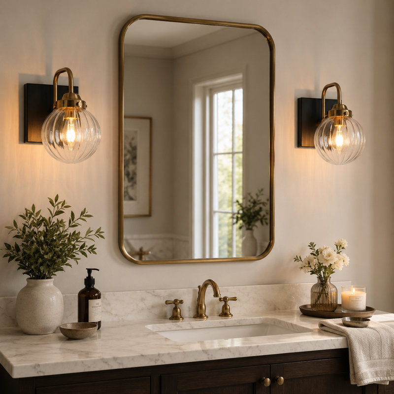 Yedidal Dimmable Armed Wall Sconce