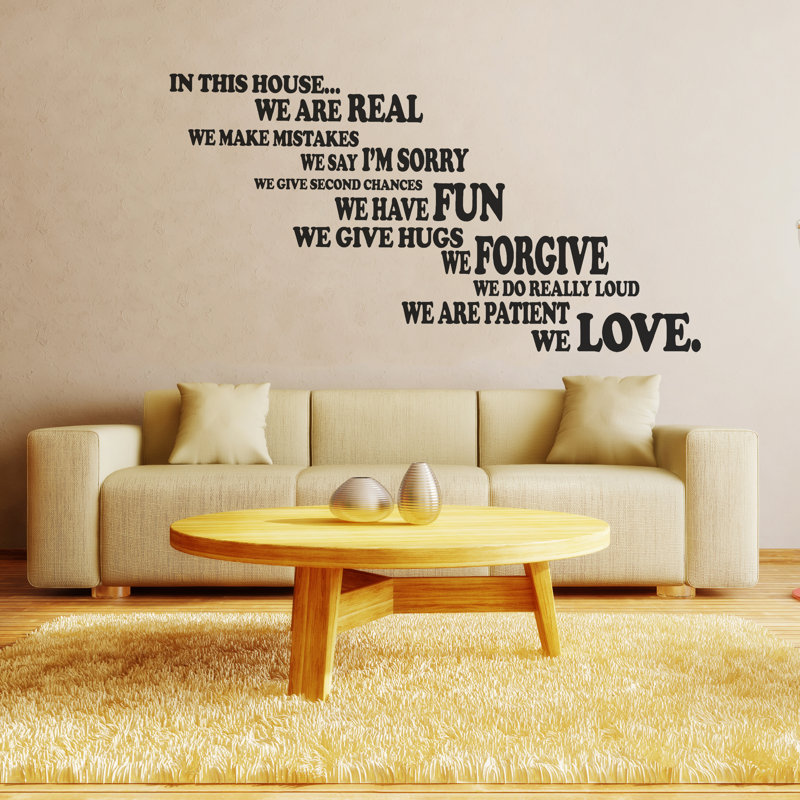 Non-Wall Damaging Wall Decal