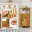 Solid Wood Freestanding Bathroom Cabinet