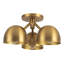 Fosso 13-in Gold Semi-Flush Mount-1534717988