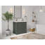 Meuble-lavabo simple 36 po avec plateau en quartz Alys-93720484