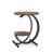 2-Tier End Table with Storage Shelf