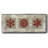 Burlap Music Snowflakes- Framed Canvas