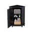 Armoire de salle de bain d'angle avec tablette réglable-724563930